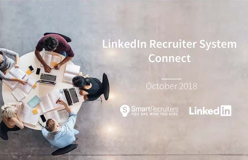 Webinar - LinkedIn Recruiter Connect